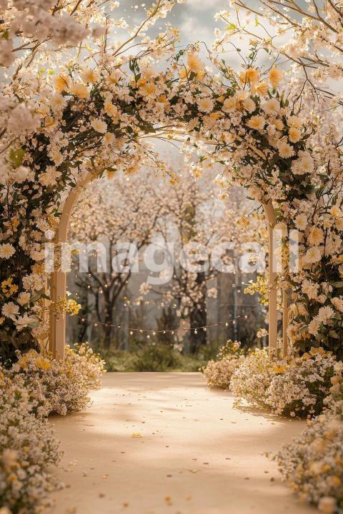 4083 Floral Arch