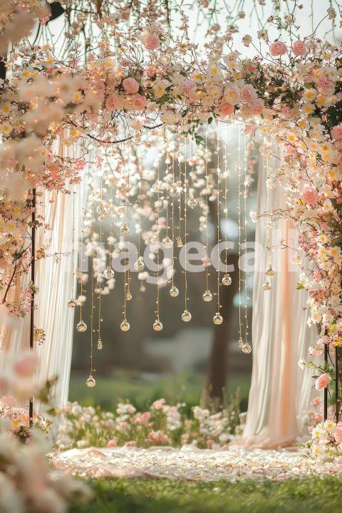 4084 Floral Arch
