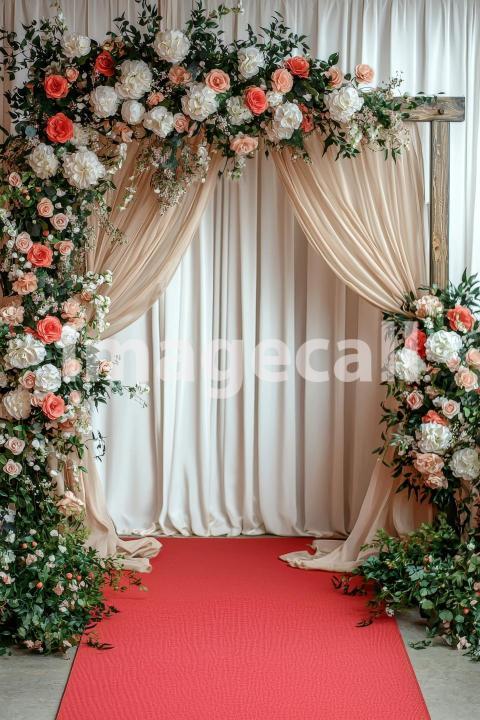 4086 Floral Arch