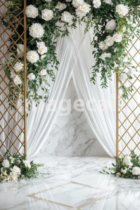 4097 Floral Arch