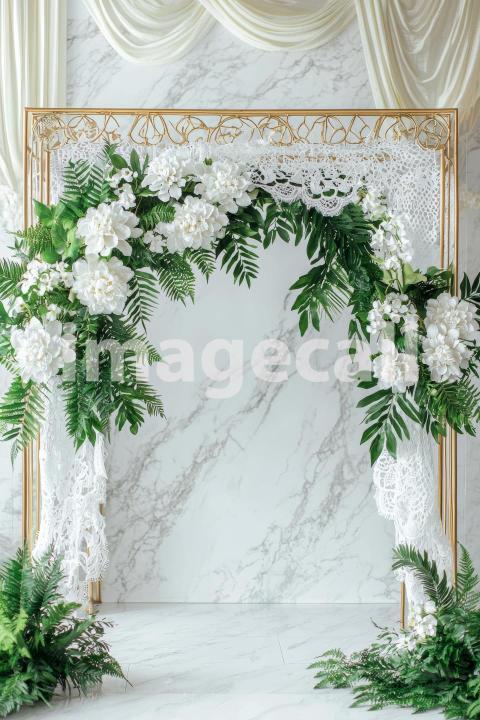 4105 Floral Arch