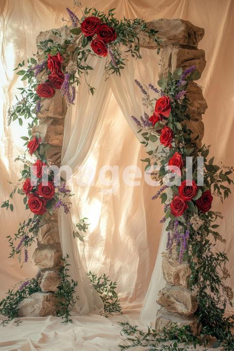 4558 Floral Arch