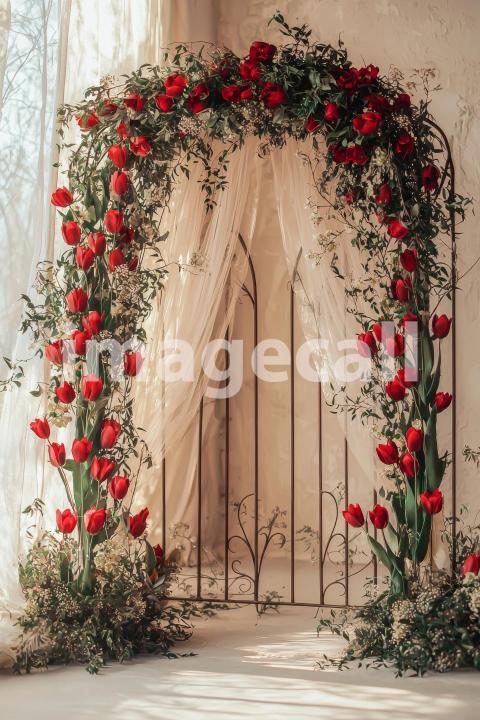 4571 Floral Arch