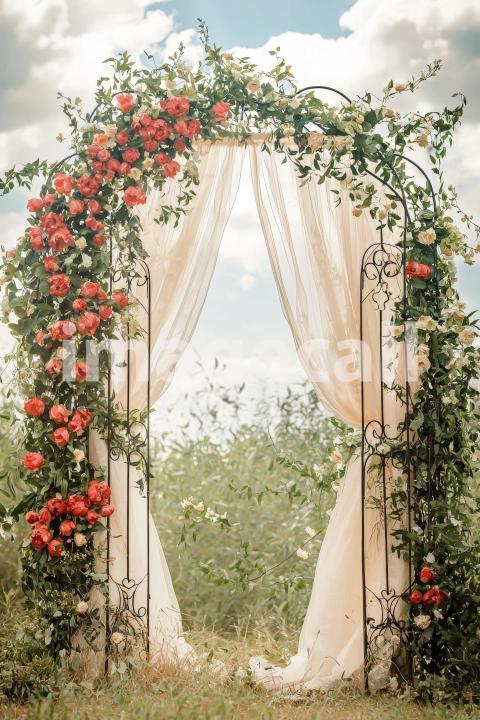 4570 Floral Arch