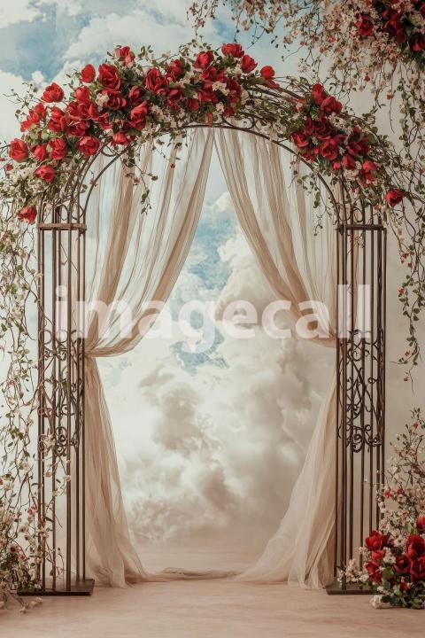4572 Floral Arch