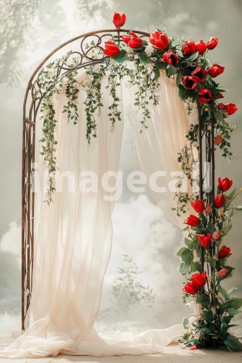4573 Floral Arch