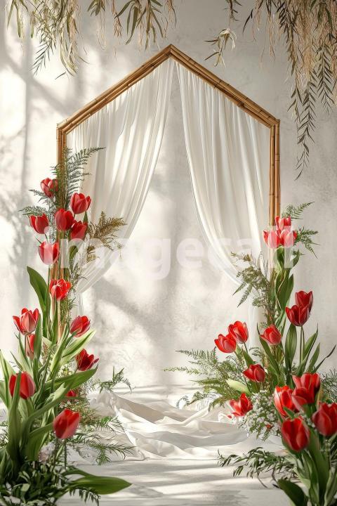 4580 Floral Arch