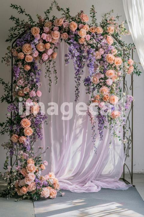 4583 Floral Arch