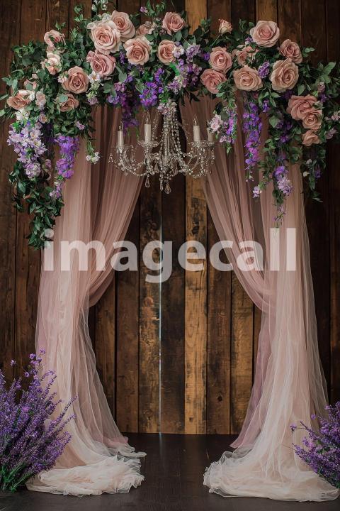 4586 Floral Arch