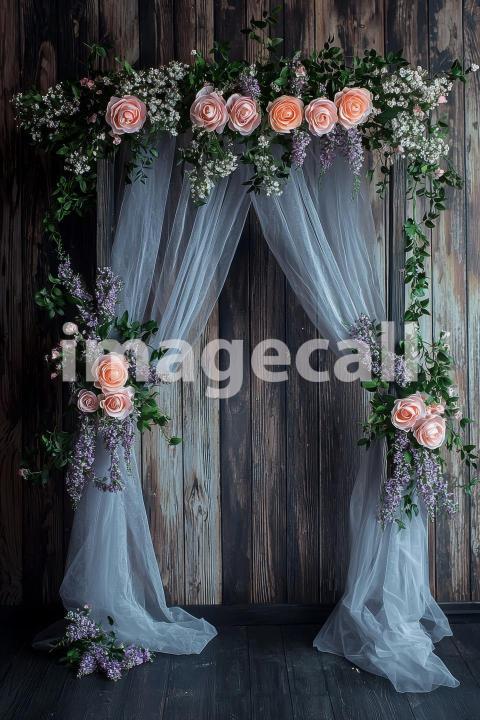 4589 Floral Arch