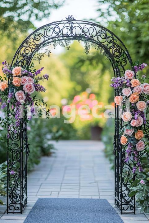4596 Floral Arch