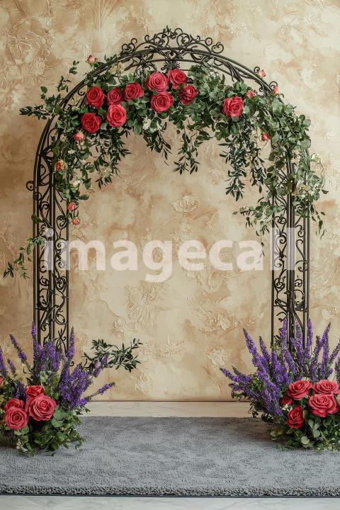 4598 Floral Arch