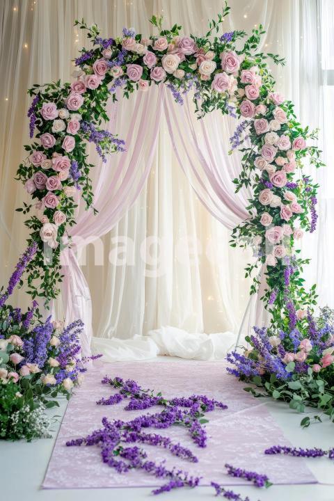 4602 Floral Arch