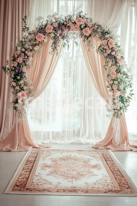 4604 Floral Arch