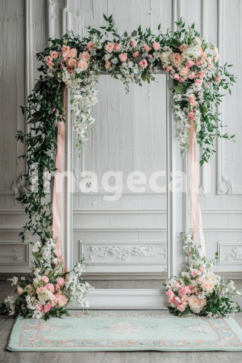 4614 Floral Arch