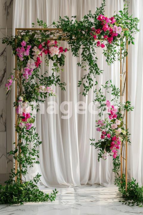4618 Floral Arch