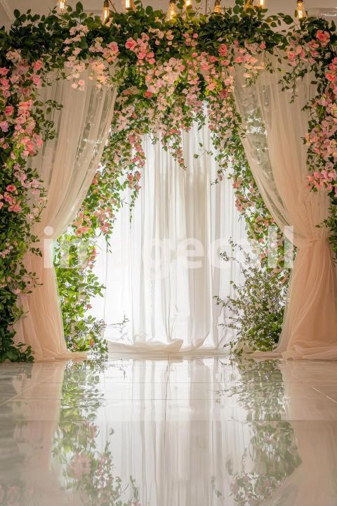 4623 Floral Arch