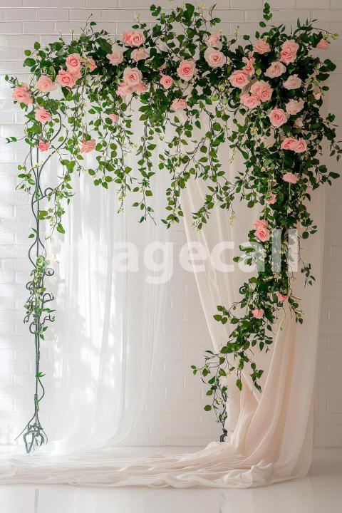 4637 Floral Arch