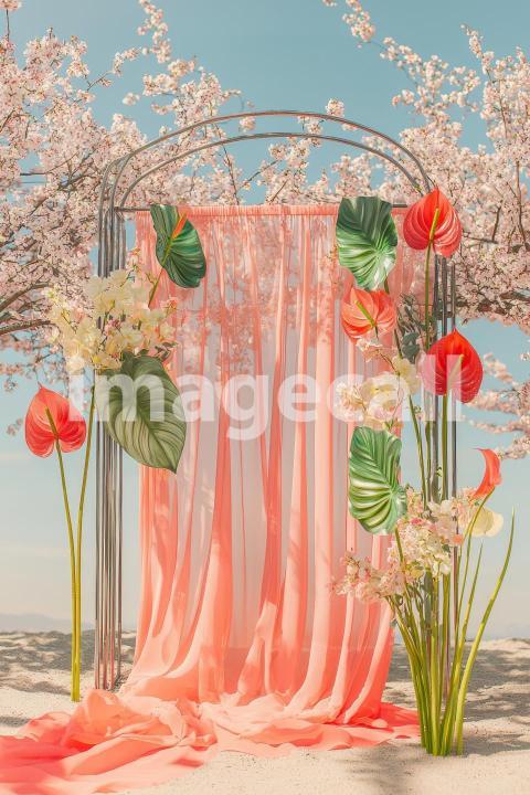 4661 Floral Arch