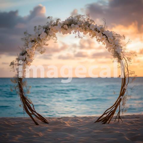 Clips12345 Sunset Beach Bliss A serene beachfront wedding scene 21c724c0 38b0 4345 a527 330e6aab51f1 part4