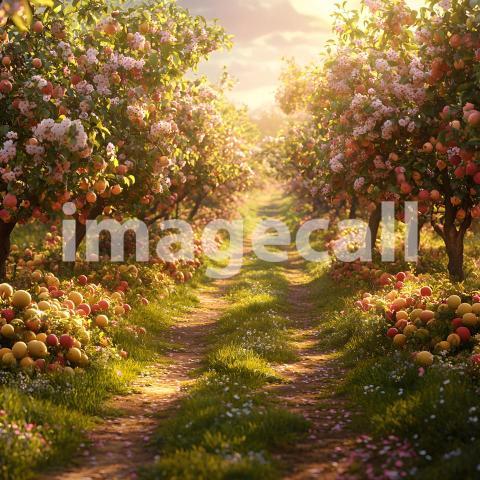 U3644368625 Sunny Orchard A delightful backdrop featuring a s 1e87f82e 266a 4ccb 94c6 669ee6c806eb 3
