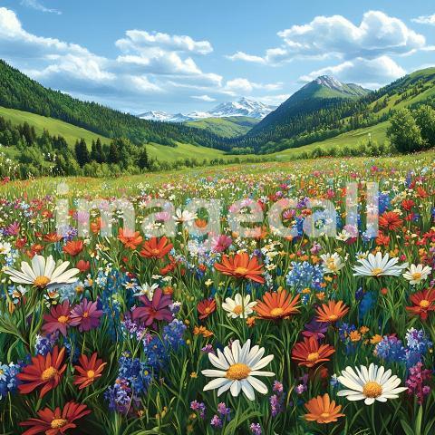 U3644368625 Whimsical Floral Meadow A vibrant backdrop depict e3f3abd3 ad30 40cf 923c e79008ad977a 1