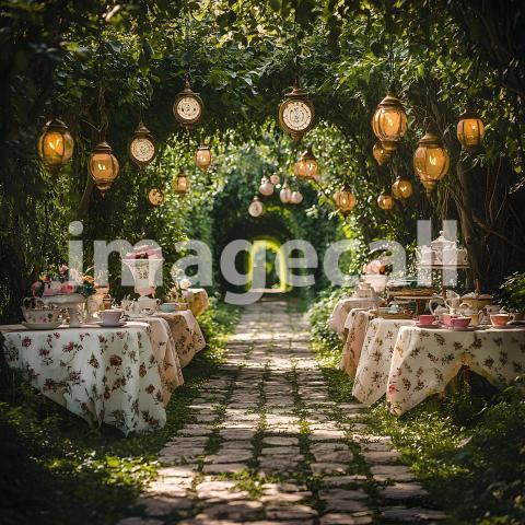 Clips12345 Alices Wonderland Tea Party A whimsical garden setti fe09a2a8 956f 477c 99b8 7f1a9106dd66 part4