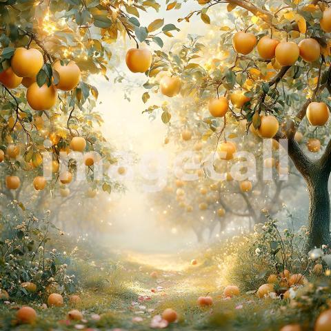 Abc1323 Photography backdrop The Golden Apple Grove An enchante d4e31fca 25c1 4448 b940 70b5bc1aa040 part1