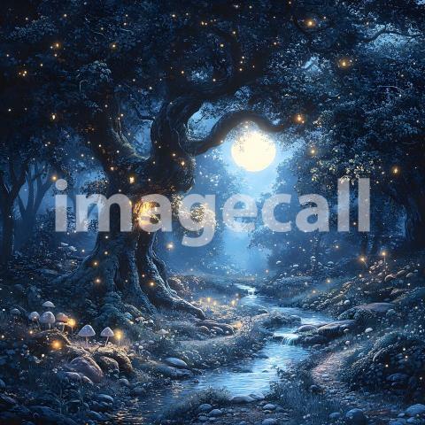 Clips12345 Enchanted Glade A mystical woodland clearing bathed  2e5c3d4f bdda 40a2 901f 547ab5c61225 part4