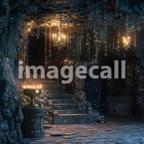 Abc1323 Photography backdrop The Goblin Kings Treasure Cave A h 567169a4 7081 4da9 b03b 84ceec730c15 part1