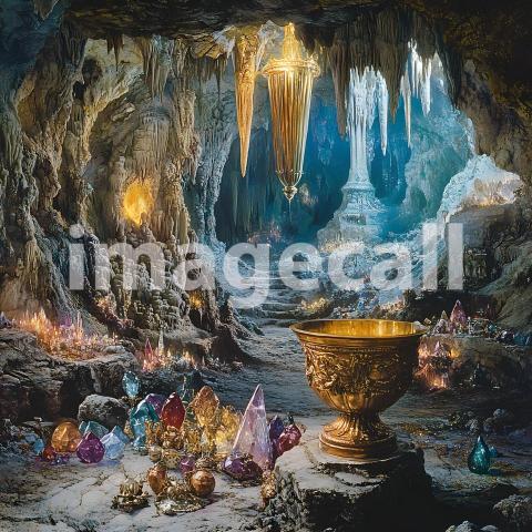 Abc1323 Photography backdrop The Goblin Kings Treasure Cave A h c4259510 c584 4192 a29b 5731261b7cbd part2