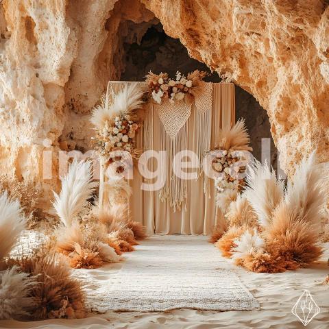 Clips12345 Boho Desert Chic A bohemian desert wedding scene a m b2776447 5f4d 4297 88bb 41c31a74a38b part2