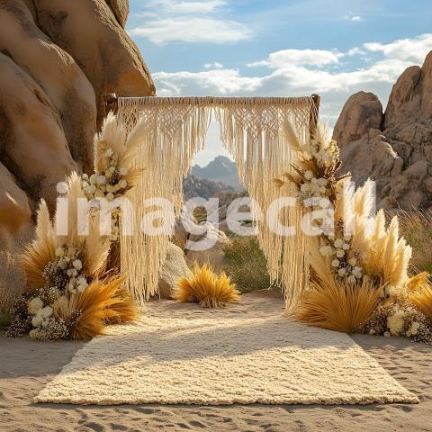 Clips12345 Boho Desert Chic A bohemian desert wedding scene a m cb6a7674 8379 4e29 bbdd a89cc9dcd555 part1