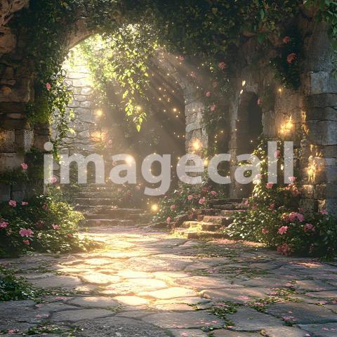 Clips12345 Fairy Tale Ruins Ancient ruins overgrown with glowin 5a744e7d a764 4148 80cc 07a5a372e493 part4