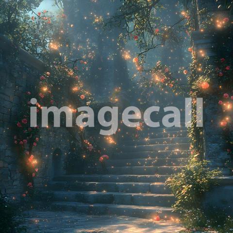 Clips12345 Fairy Tale Ruins Ancient ruins overgrown with glowin a01379c6 f8ac 4e30 8a6b 621ea353f584 part4
