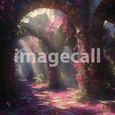 Clips12345 Fairy Tale Ruins Ancient ruins overgrown with glowin 165be568 d720 425f bb42 0706f9a472cc part2