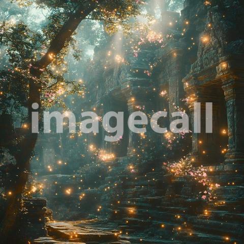 Clips12345 Fairy Tale Ruins Ancient ruins overgrown with glowin 03ea506d fd34 4b19 ae45 074083ce3bf2 part2