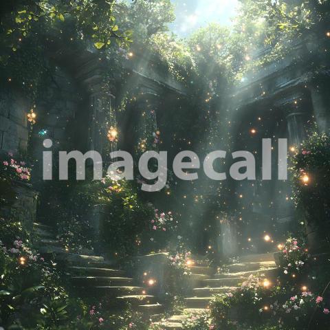 Clips12345 Fairy Tale Ruins Ancient ruins overgrown with glowin 165be568 d720 425f bb42 0706f9a472cc part3