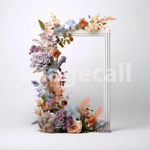 A132 Neutral Floral Frames (16)