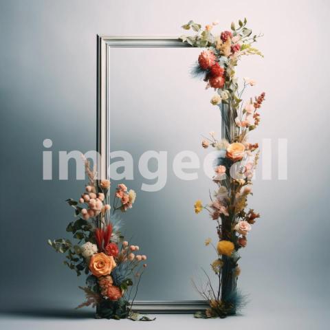 A132 Neutral Floral Frames (17)