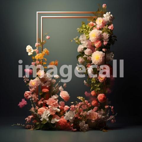 A132 Neutral Floral Frames (19)