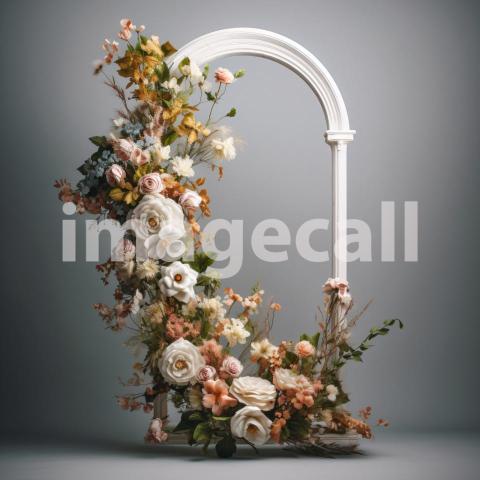 A132 Neutral Floral Frames (13)