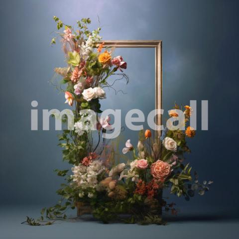 A132 Neutral Floral Frames (18)