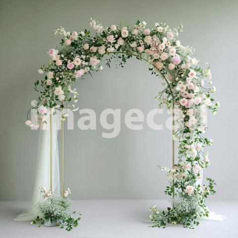 WD0001 Wedding Floral Arch (5)