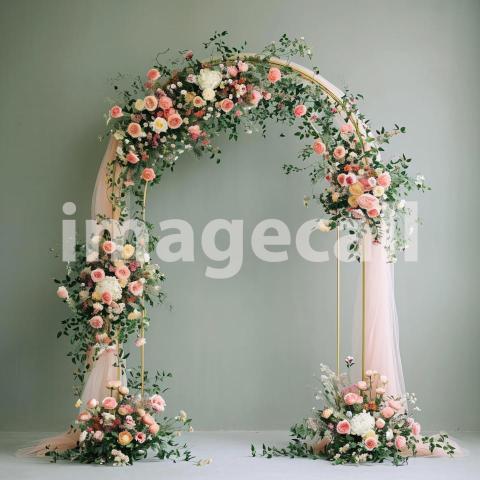 WD0001 Wedding Floral Arch (4)