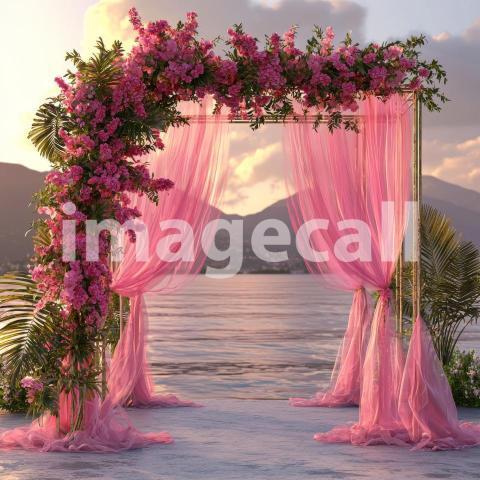 0881 Floral Arch