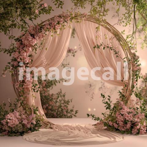 0886 Floral Arch