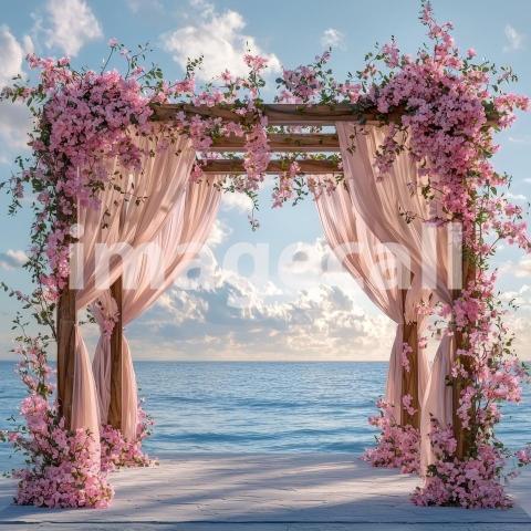 0877 Floral Arch