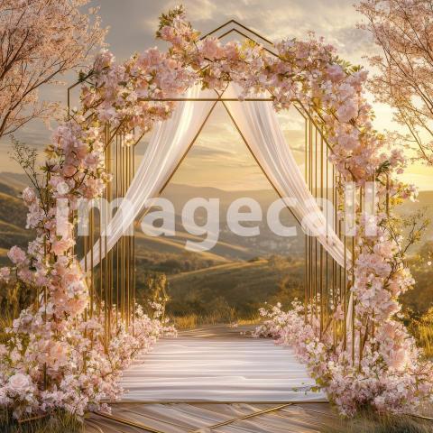 0891 Floral Arch