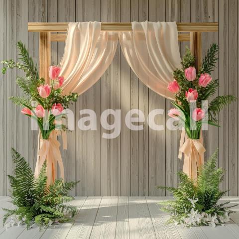 1308 Floral Arch